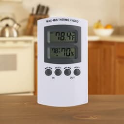 Indoor Temperature Humidity Meter Outdoor Greenhouse Flower Plant Growth