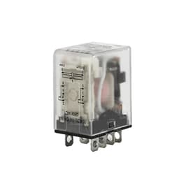 1pcs HH54P MY4NJ Plug-in Relay PYF14A DC12v 24v AC 110v 220v 5A Silver Contact 14pins 4PDT rele Socket(DC 12V)