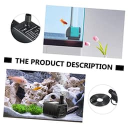 12V Mini DC Brushless Submersible Water Pump for Aquarium, Fountain Pond