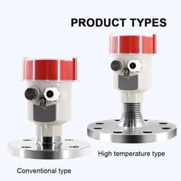 Radar Level Measuring Instruments Anti-Corrosion Radar Liquid Level Sensor 4-20mA Output(0-10m Thread 1.5 in)