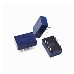 10PCS/lot Signal Relay TQ2-3V TQ2-5V TQ2-12V TQ2-24V TQ2 12V TQ2-48V 5VDC 12VDC 1A 10PIN Two Open and Closed(TQ2-5V)