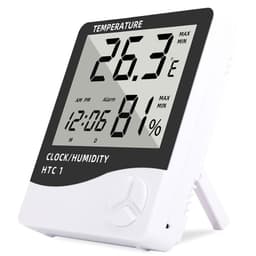 ABS Digital Multi-Functional Temperature Humidity Meter Home Large Screen Alarm Clock