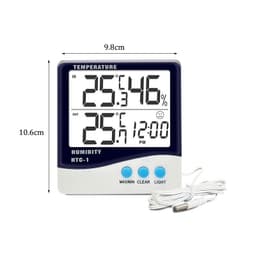 ABS Household Luminous Indoor Electronic Temperature Humidity Meter Backlight