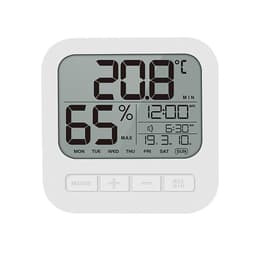 Household Electronic Thermometer Indoor Room Temperature and Humidity Meter Bracket Wall Mounted
