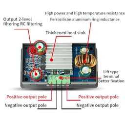 Boost Converter 5.0~30V to 0.6~30V Adjustable Regulated Laboratory Power Supply CC CV 0~4.0A 6V 12V 24V Power Module