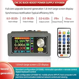 XYH3606 Boost Converter 36V 6A 216W Constant Voltage Current Boost Adjustable Regulated Laboratory Power Supply(XYH3606)