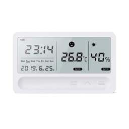 Multifunctional Digital LCD Touching Screen Weather Clock Temperature and Humidity Monitoring Meter