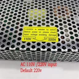 AC Converter 220V 110V to DC 5V 12V 24V 36V 48V 240W Switching Power Supply Adjustable Voltage Regulated Board Digital Display 1Pcs(0-48V 5A 240W)