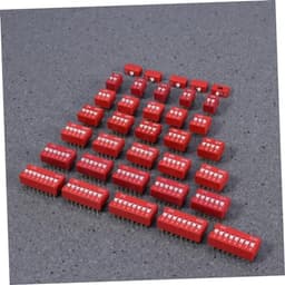 Dip Configuration Switch 35pcs Plastic Slide Type for Circuit Control