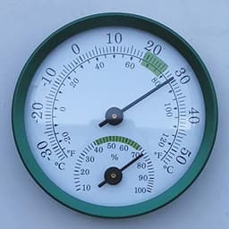 Household Wall Mount Thermometer Hygrometer Mechanical no Battery Mini Temperature Humidity Meter Gauge