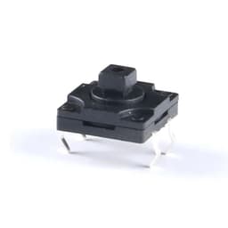 10Pcs 4Pin 12x12x7.3 Mm Tactile Switches Square Push Button Tact Switch Micro(DIP Switch)