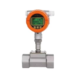 1pcs Flow Meter Digital Flow Meter Liquid Flow Meter 4-20mA Flow Sensor Threaded Connection(DN50-SS 304 4-20MA)
