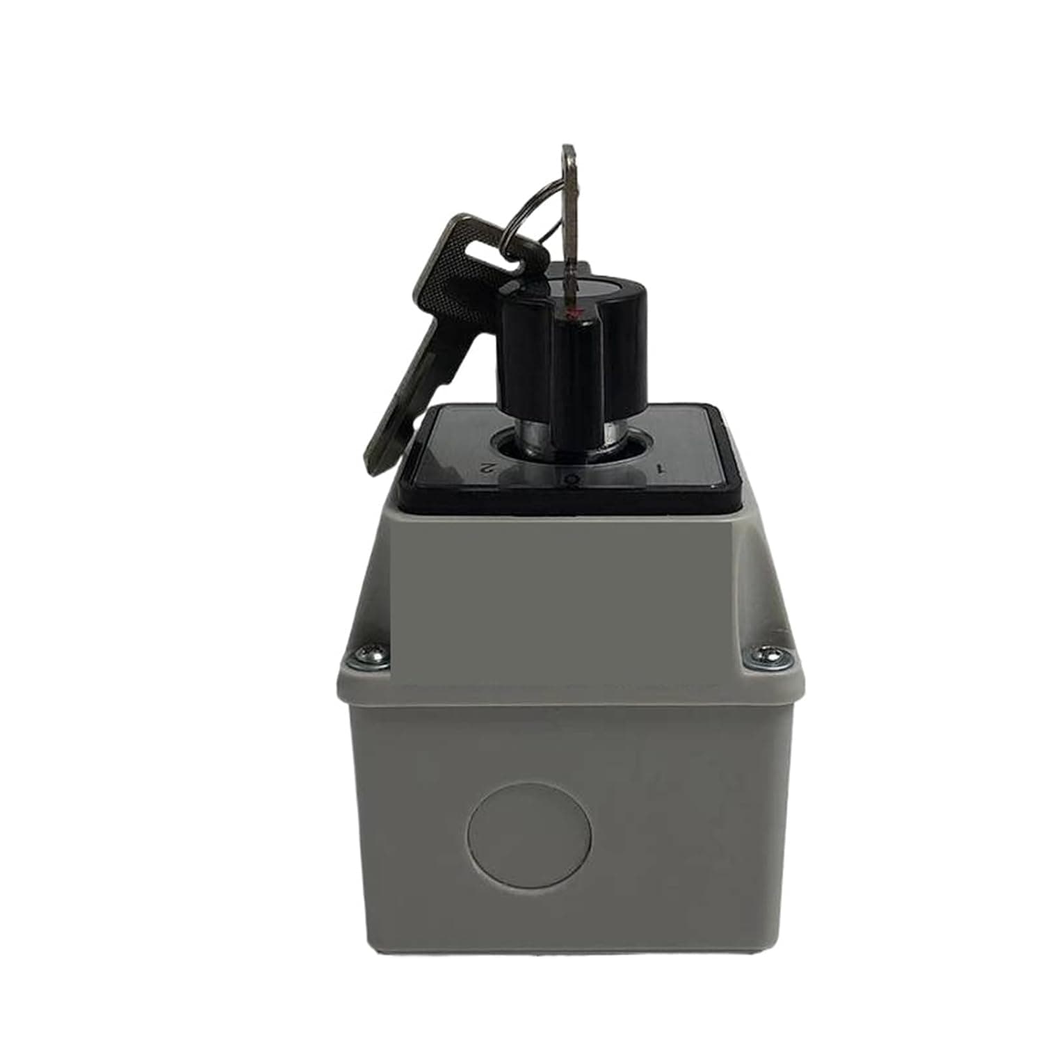 LW26-20MS Key Cam Switch 3 Position ON OFF ON Rotary 20A Protective Box