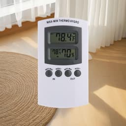 Indoor Temperature Humidity Meter Outdoor Greenhouse Flower Plant Growth