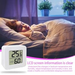 Temperature Humidity Monitor Indoor Hygrometer Gauge