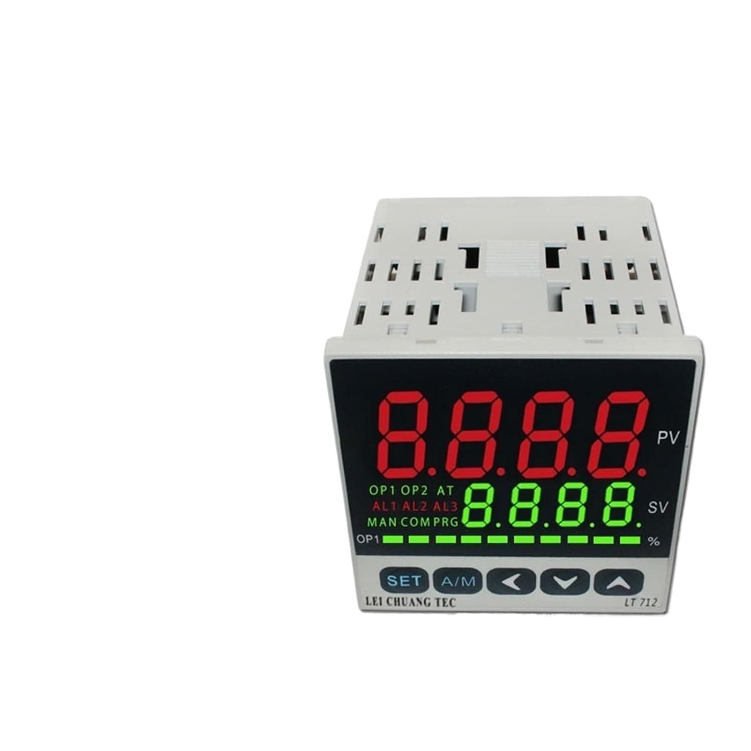 4-20mA Input LED Display PID Temperature Controller 72x72mm, SSR/Relay/4-20mA/0-10V Output(Relay Output 1Alarm)