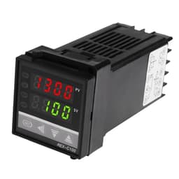 Dual Digital RKC PID Temperature Controller REX-C100 with Sensor