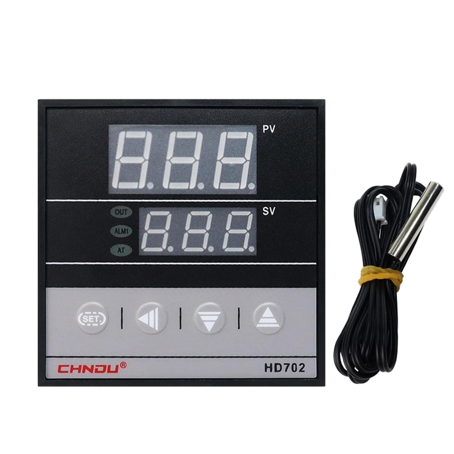 Pid Thermostat Temperature Controller 85-265vac K Input HD702 Digital Temperature Control Thermoregulator with NTC Sensor 1m/3meter(No Alarm with 1m