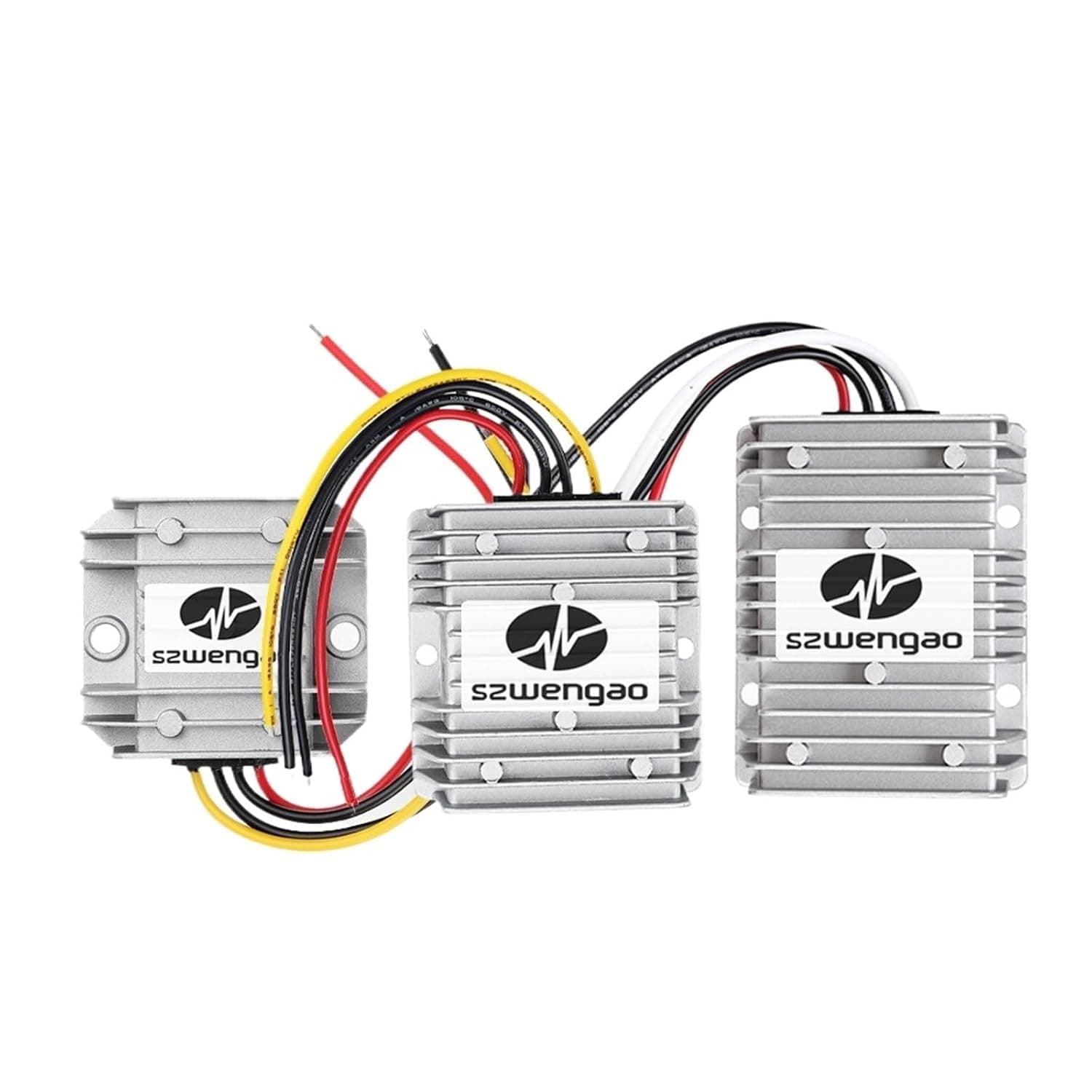 8-40V to 12V 3A 6A 10A 20A 25A 30A Power Converter Regulator 360W Boost Buck DC DC Car Power Voltage Stabilizer(8-40V to 12V 10A)