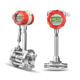 Steam Flow Meter Compressed Air Nitrogen Display 4-20mA RS485 Sensor
