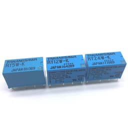 10pcs TAKAMISAWA RY5W-K RY12W-K RY24W-K 5/12/24V DPDT Signal Relay 8 Pin 1A