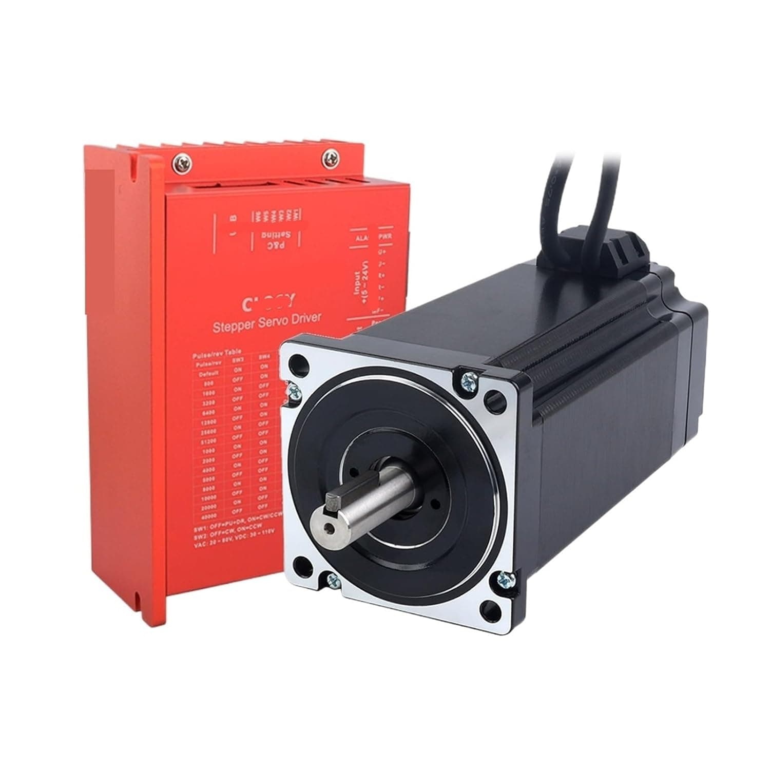 Nema 34 Closed Loop Stepper Motor Kit Hybrid Servo Driver CL86Y 2 Phase CNC