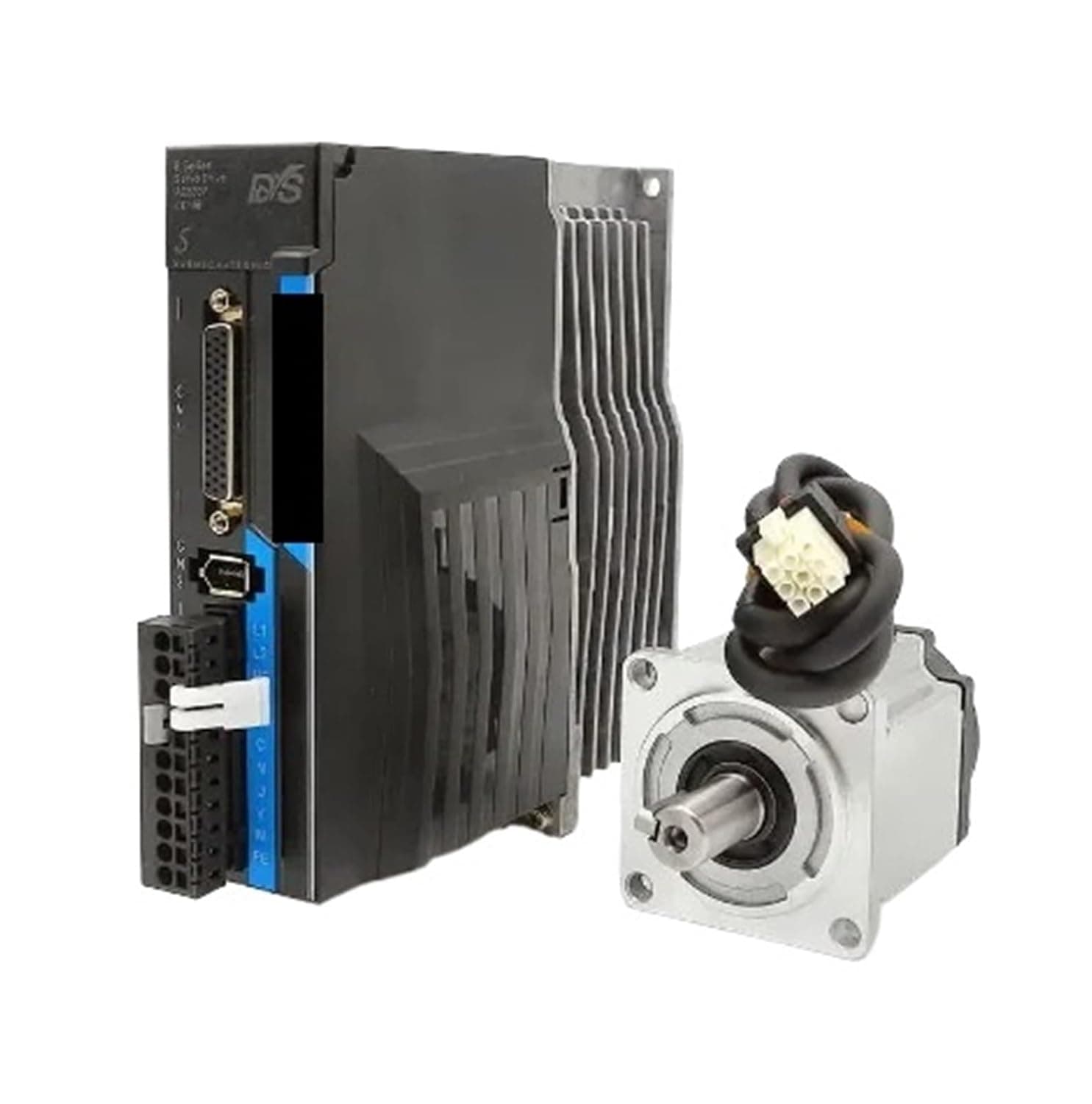 Servo Motor Drive Kit 200W 3000rpm 60ST 17-bit Magnetic Encoder RS485 220V