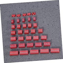 35pcs 2.54mm Dip Coding Slide Switch for Circuit Control