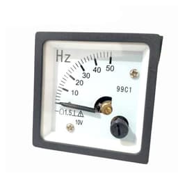 99C1-HZ Pointer 48x48 Mm DC Meter 45-65Hz 380V 220V 48x48mm Analog Frequency 1Pcs(50Hz(10V))