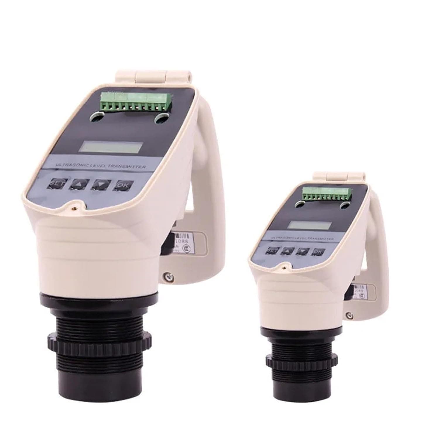 1 pcs Ultrasonic Radar Level Gauge Sensor Integrated Level Gauge Controller Level Level Level Transmitter 4-20ma Corrosion Resistance(0-2m)