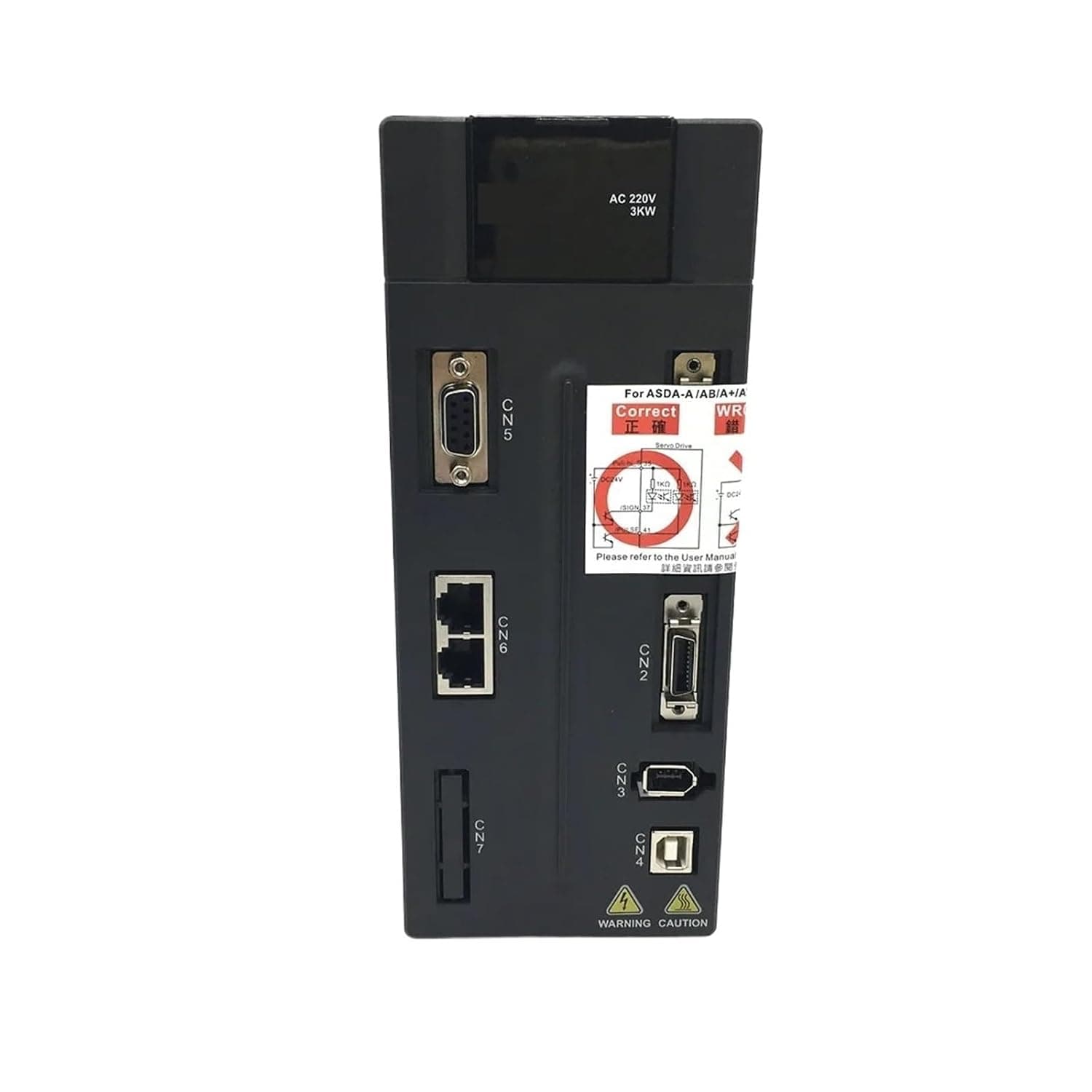 A2 3KW/4.5KW/5.5KW/7.5KW Driver AC Servo 220V 3PH ASD-A2-3023-L/E/M,ASD-A2-4523-L,RS-485(ASD-A2-5523-L)