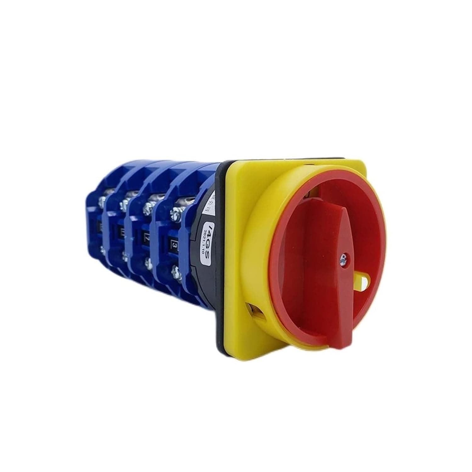 LW26GS-125/4 Off-ON 2/3 Positions Lockable Handle Four Poles Changeover Selector 690V 125A Padlock Panel Rotary Cam Switch(01)