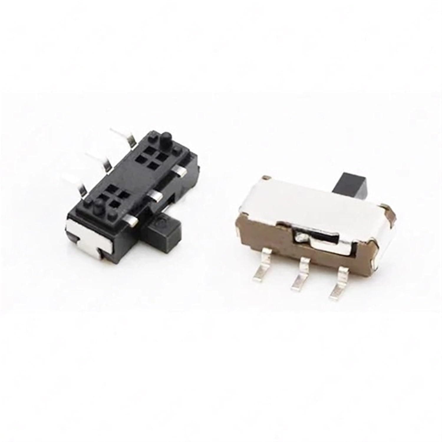 20PCS Interruptor MSKT-12D14 H=2MM/3MM/4MM Micro Slide Switch 3Pin DIP 2Positons PCB Mount Toggle Switch Handle(H 2MM)