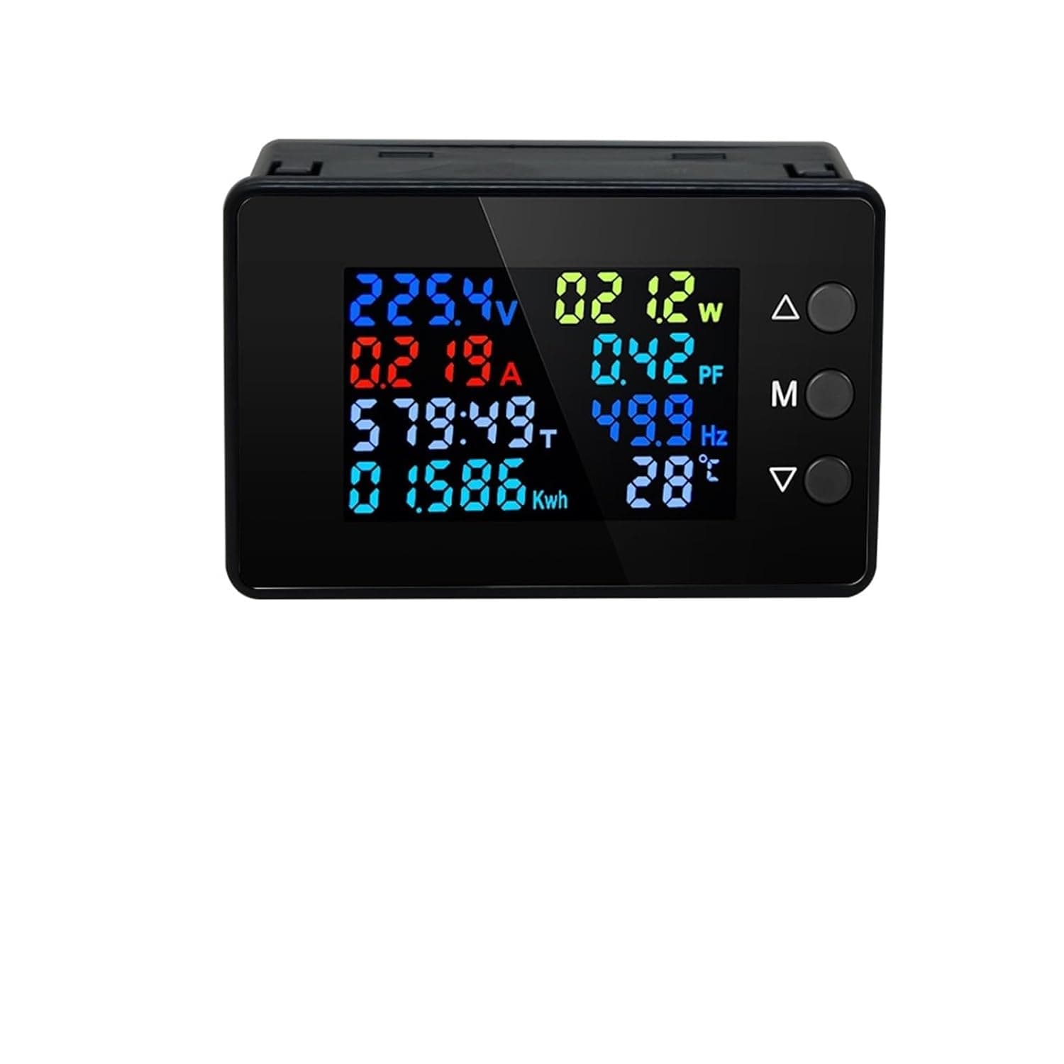 Wattmeter Power Meter Voltmeter AC301 50-300V 50-60Hz LED Electricity
