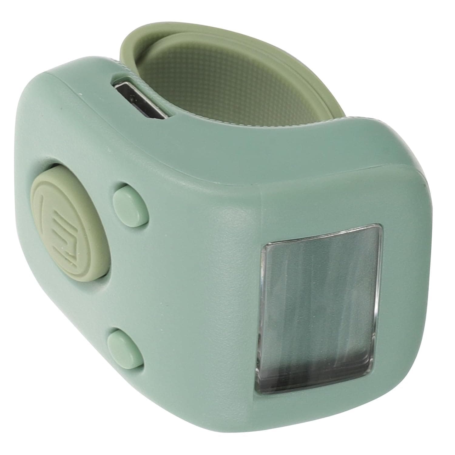 Rechargeable Digital Finger Counter with Ring 6 Digit Display