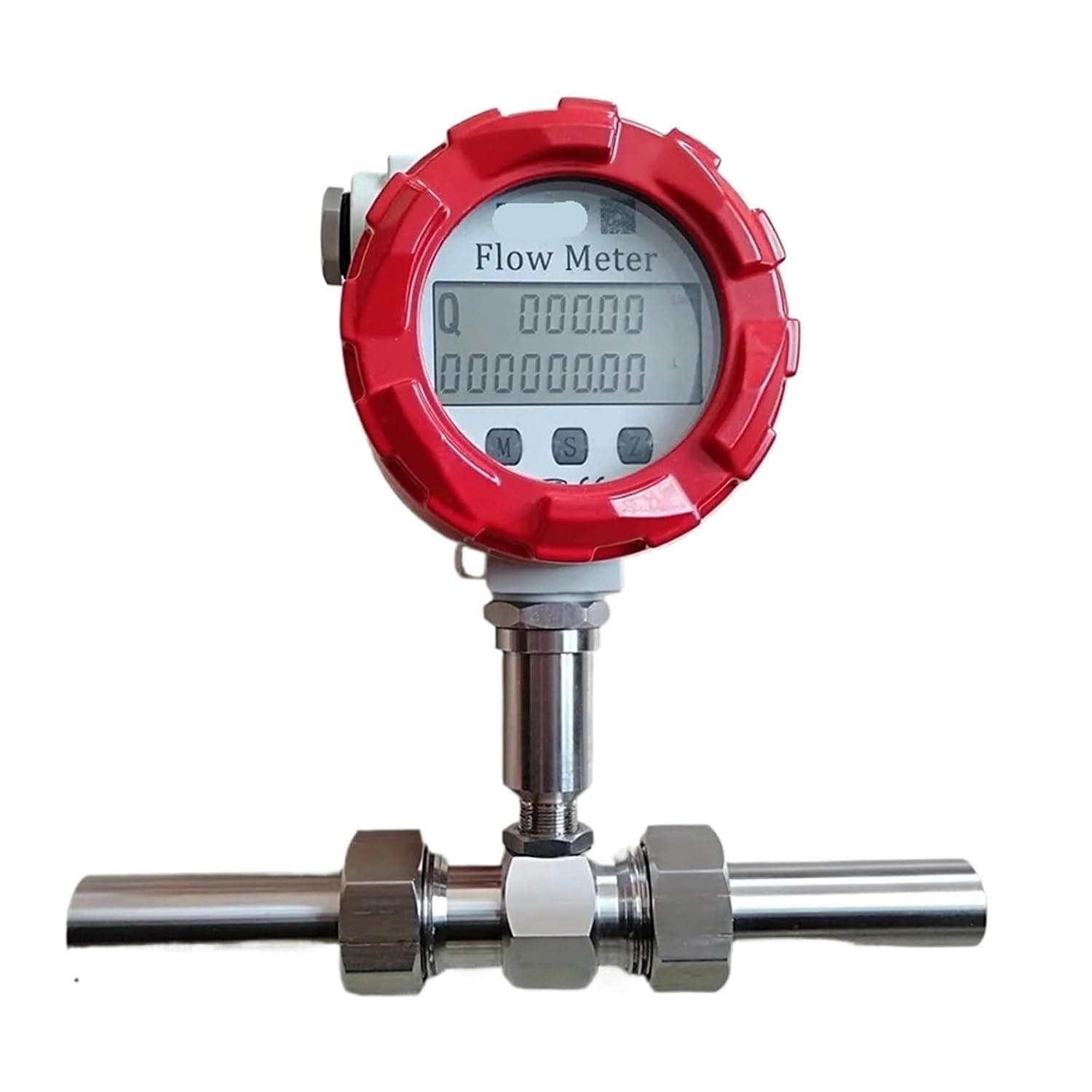 40Mpa Turbine Flowmeter Sensor Pulse 4-20mA RS485 Hydraulic Oil Flow Meter